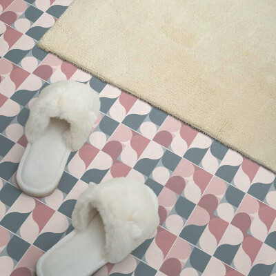 Vinyl tegels zelfklevend Abstracte geometrische vormen