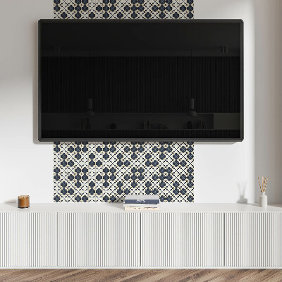 Zelfklevende vinyltegels Bloemen op een ingetogen achtergrond