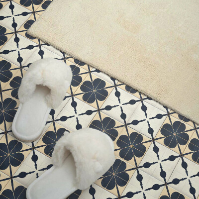 Zelfklevende vinyltegels Bloemen op een ingetogen achtergrond