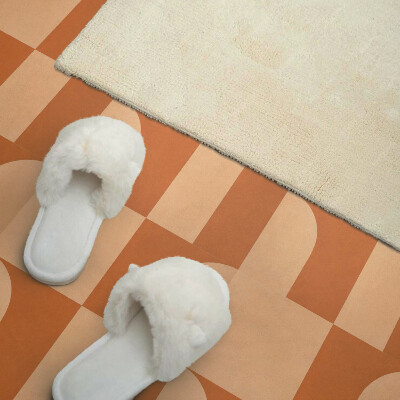 Vinyl tegels zelfklevend Abstracte geometrische vormen