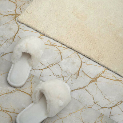 Zelfklevende vinyltegels Styling met een elegant marmerpatroon