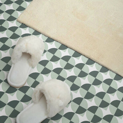 Zelfklevende vinyltegels Geometrische vormen van cirkels en vierkanten