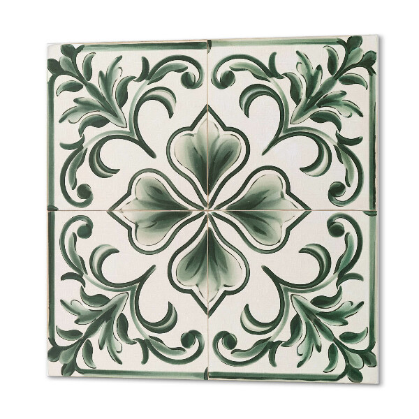 Pvc tegels Bladeren met harten in harmonie