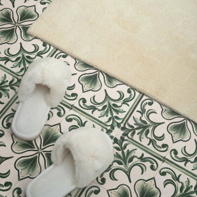 Pvc tegels Bladeren met harten in harmonie