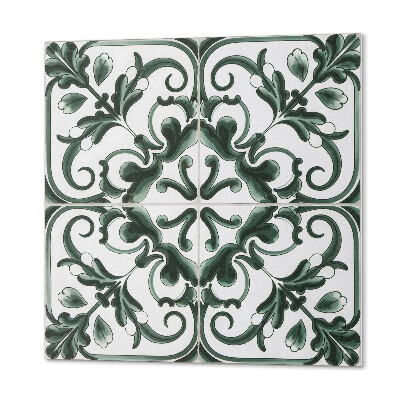 Zelfklevende vinyltegels Geometrie van plantenvierkanten