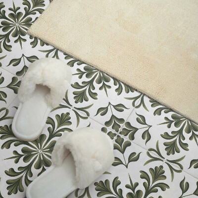 Zelfklevende vinyltegels Plantenpatroon