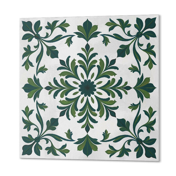 Pvc tegels Ornamenten met een plantenmotief