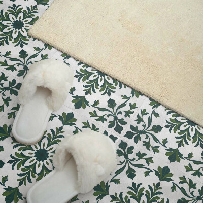 Pvc tegels Ornamenten met een plantenmotief