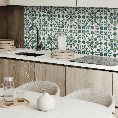 Pvc tegels Ornamenten met een plantenmotief