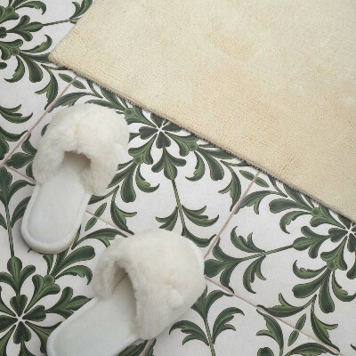 Vinyl tegels zelfklevend Bloemenmotief op de tegel