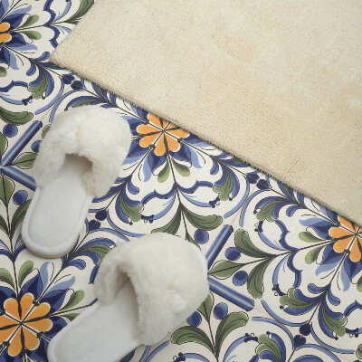 Pvc tegels Keramische decoraties met een bloemenaccent