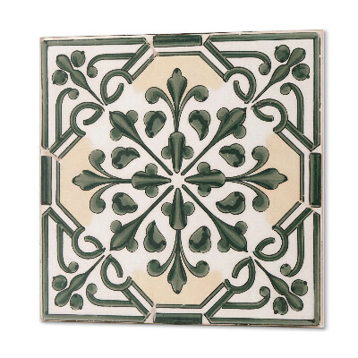 Vinyl tegels zelfklevend Botanisch motief op de tegel