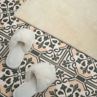 Vinyl tegels zelfklevend Botanisch motief op de tegel