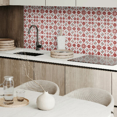 Pvc tegels Plantenpatroon met bladeren