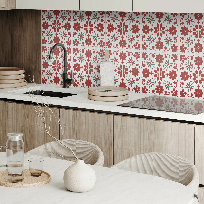 Pvc tegels Plantenpatroon met bladeren