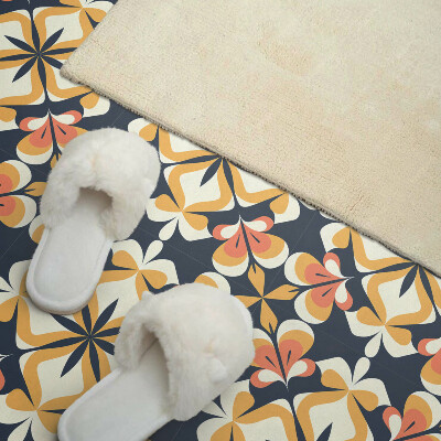 Pvc tegels Geometrie in een bloemenstijl