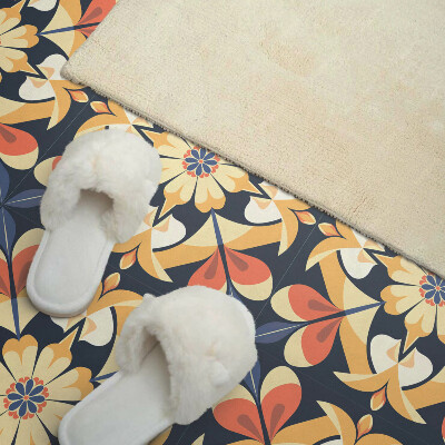 Vinyl tegels zelfklevend Mandala met bloemenaccenten