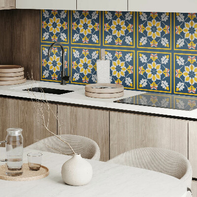 Pvc tegels Symmetrisch bloemenmotief