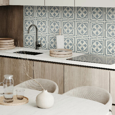 Vinyl tegels zelfklevend Bloemenpatroon op tegels