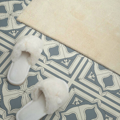 Vinyl tegels zelfklevend Bloemenpatroon op tegels