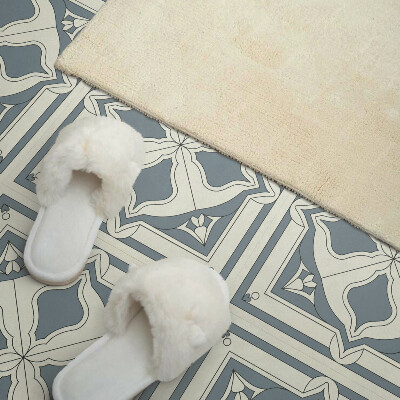 Vinyl tegels zelfklevend Bloemenpatroon op tegels