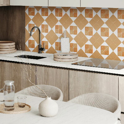 Zelfklevende vinyltegels Vormen in harmonieuze tinten