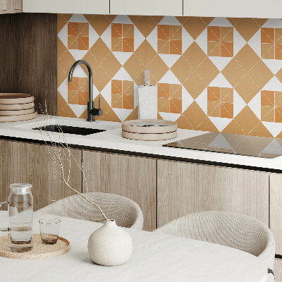 Zelfklevende vinyltegels Vormen in harmonieuze tinten