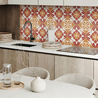 Vinyl tegels zelfklevend Symmetrische plantencomposities