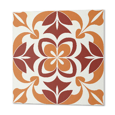 Zelfklevende vinyltegels Een plantenpatroon met bladaccenten