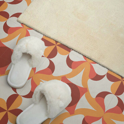 Pvc tegels Abstracte compositie van vormen