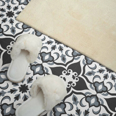 Vinyl tegels zelfklevend Sierlijk bloemenpatroon