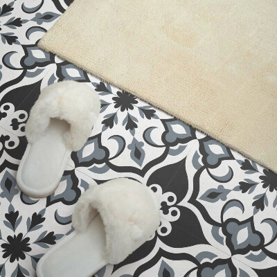 Vinyl tegels zelfklevend Sierlijk bloemenpatroon