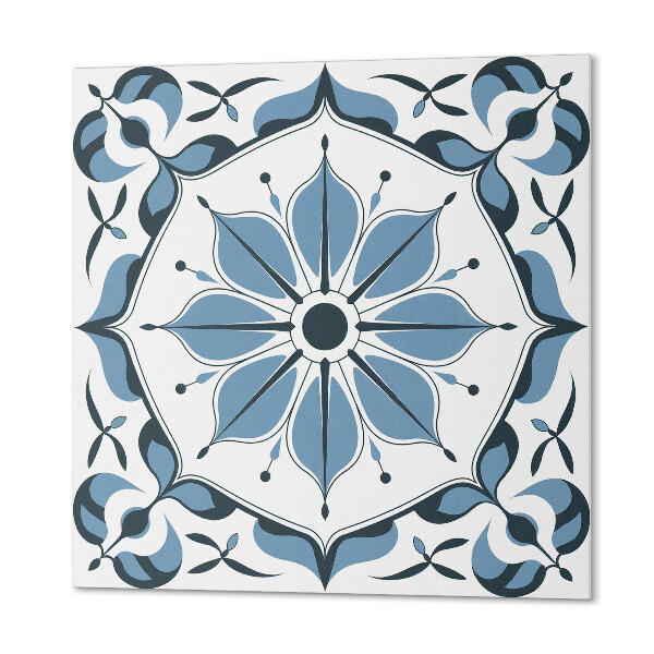 Vinyl tegels zelfklevend Bloemenprint met verfijnde accenten