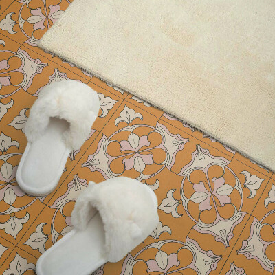 Zelfklevende vinyltegels Mozaïek bloemenpatroon