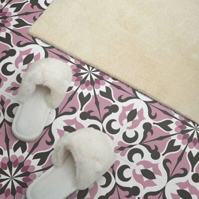 Zelfklevende vinyltegels Symmetrische plantenmotieven in harmonie