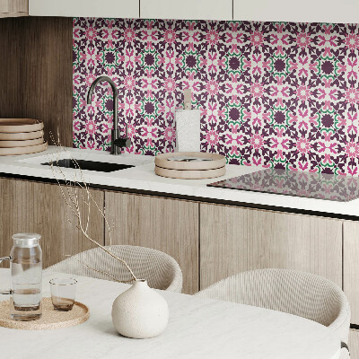 Pvc tegels Plantenpatroon in harmonieuze symmetrie