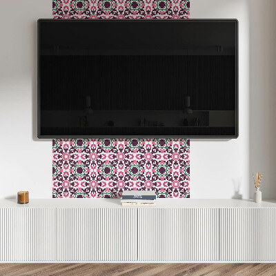 Pvc tegels Plantenpatroon in harmonieuze symmetrie