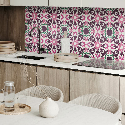 Pvc tegels Plantenpatroon in harmonieuze symmetrie