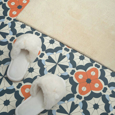 Pvc tegels Bloemenpatroon in tegels