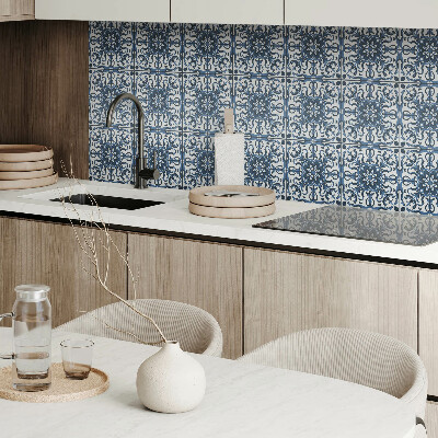 Zelfklevende vinyltegels Sierbloemen in artistieke stijl