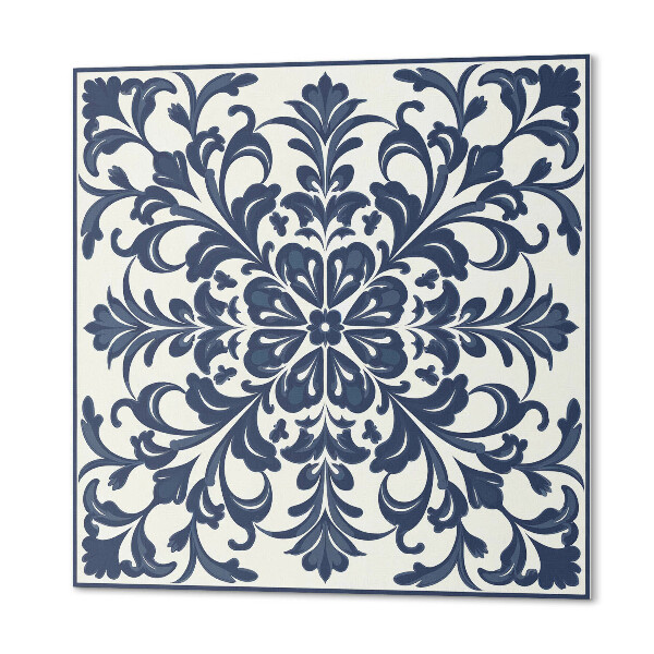 Pvc tegels Plantenpatroon met bladeren en bloemen