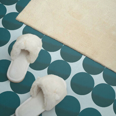 Pvc tegels Cirkelvormige patronen in een geometrisch raster