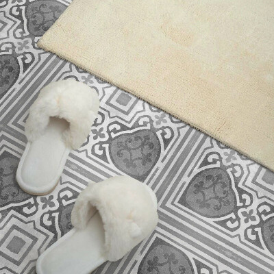 Zelfklevende vinyltegels Symmetrisch patroon met decoratieve details