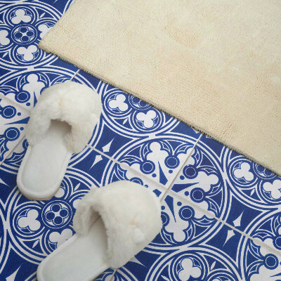 Vinyl tegels zelfklevend Geometrische vormen in artistieke vorm