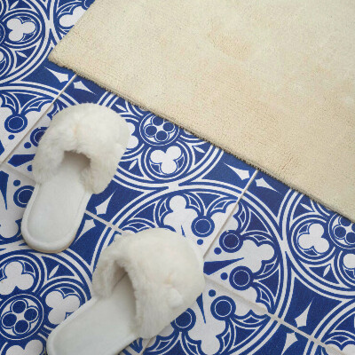 Vinyl tegels zelfklevend Geometrische vormen in artistieke vorm