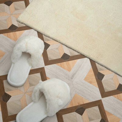 Pvc tegels Geometrisch motief in een vierkante vorm