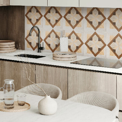 Pvc tegels Geometrisch motief in een vierkante vorm