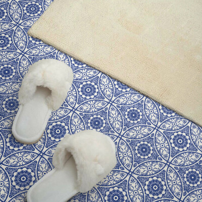 Zelfklevende vinyltegels Bloemdetailmotief