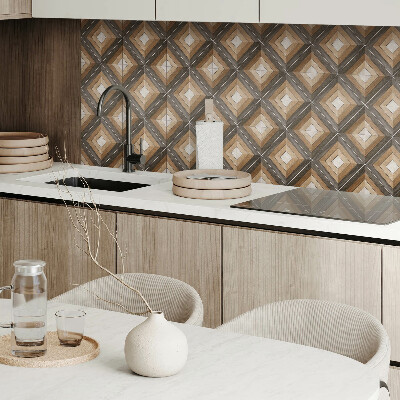 Vinyl tegels zelfklevend Ruiten in geometrische vorm