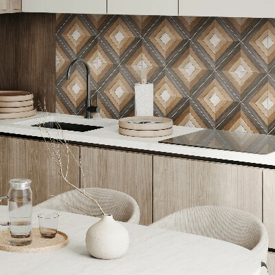 Vinyl tegels zelfklevend Ruiten in geometrische vorm